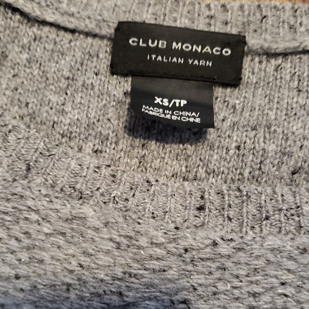Club Monaco Wool/Silk Blend Sweater Dress - Picture 7 of 7